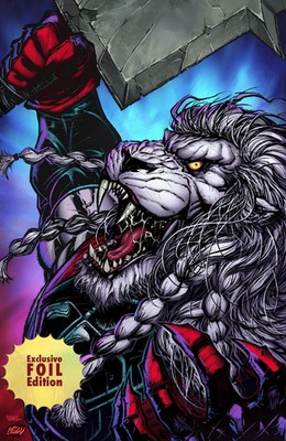 Invincible Battle Beast #4 FOIL - ECC Exclusive Franck Uzan Variant 2025
