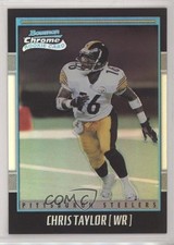 2001 Bowman Chrome Rookie Refractor 554/1999 Chris Taylor #205 9b4
