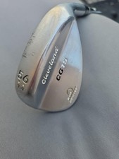 Cleveland CG15 56° Sand Wedge 14° Bounce Steel Shaft RH Lamkin Grip