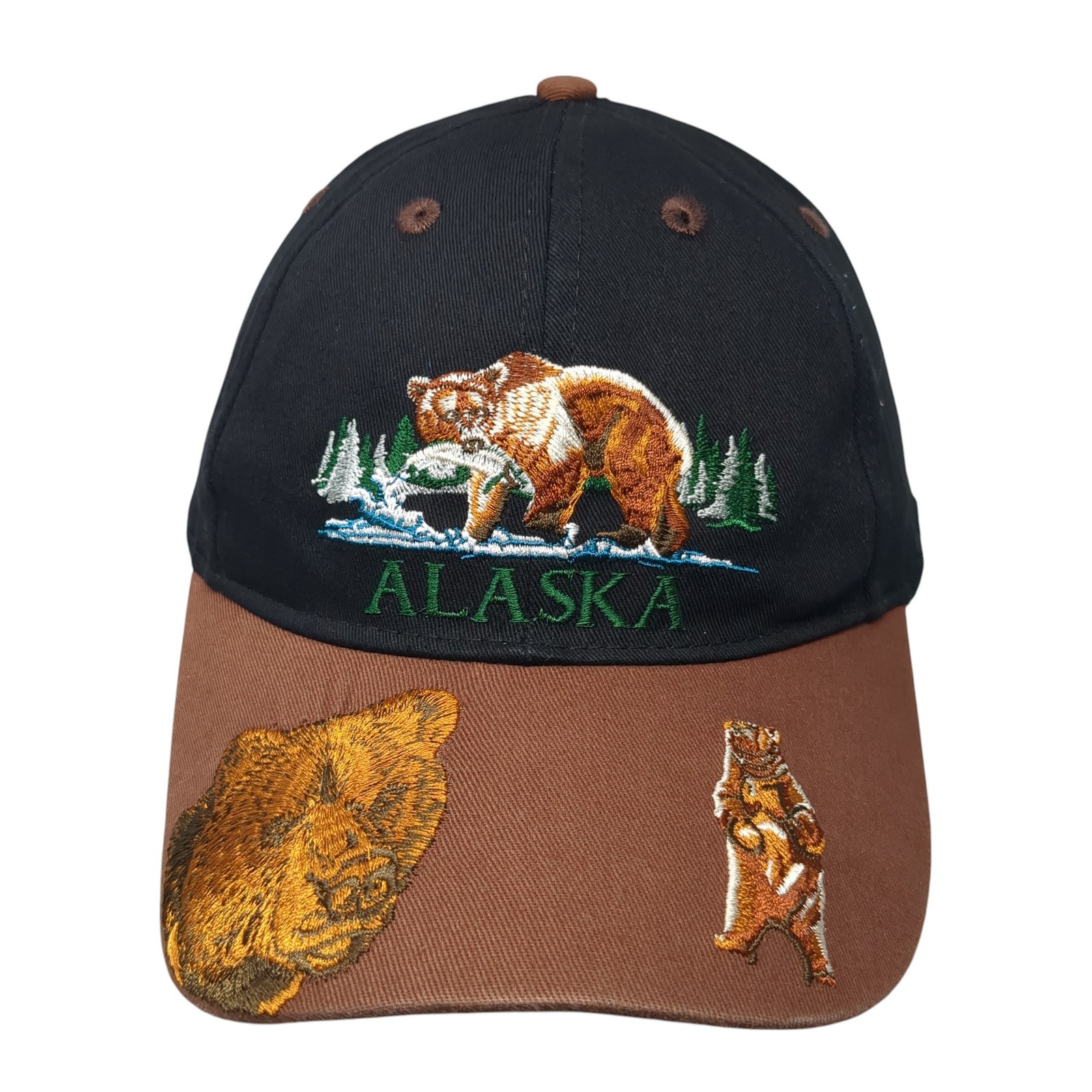Alaska Strapback Baseball Cap Multicolor One Size… - image 1