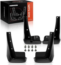 Set of 4PCS Mud Flaps Splash Guards Mudguards Mudflaps with Hardware Kits Access