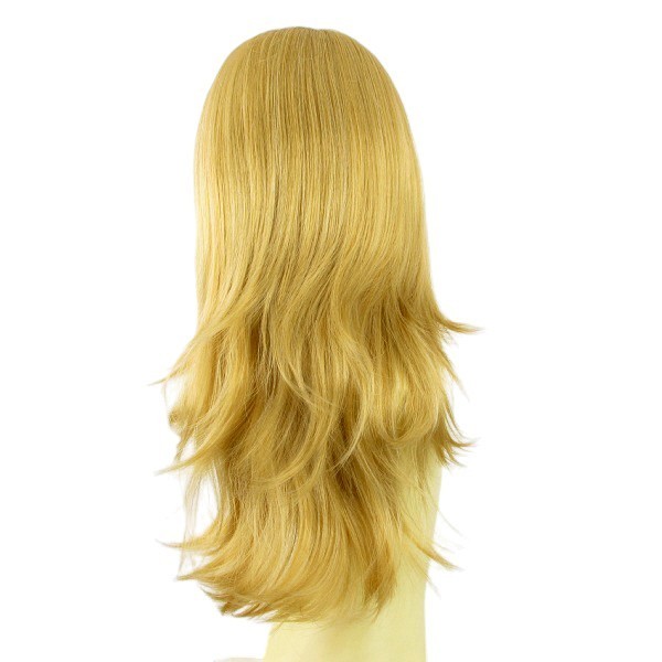 Demi-perruque blond doré 62cm ref 013 coiffure de soirée idéale - 3