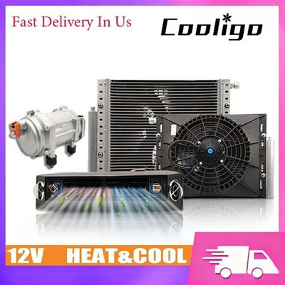 12V Universal Cool & Heat Electric Underdash Air Conditioner DC Auto Car A/C Kit