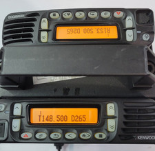 Set of 2 Kenwood VHF P25 Transceivers TK-5720-K Mobile Radios