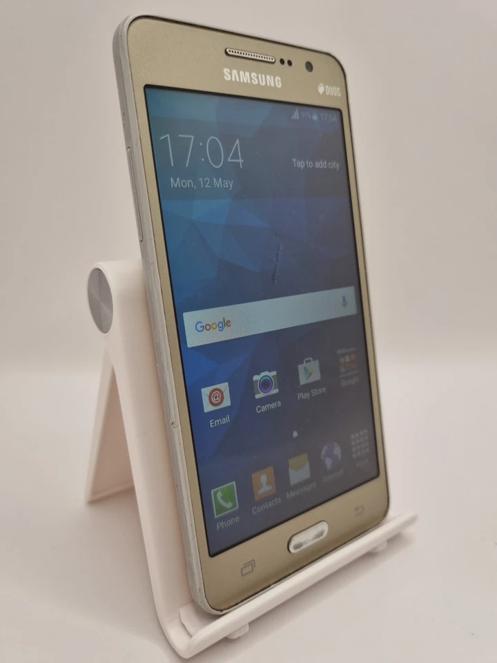 Samsung Galaxy Grand Prime Gold Unlocked Dual Sim 8GB 5" Android Smartphone - Image 2 of 4