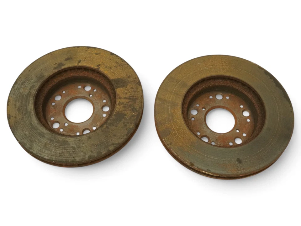90 Lexus Ls400 Xf10 Rwd 4.0 Rotor Brake Disc Front Left Right Lh Rh Set Of 2 Oem Foto 4 de 4