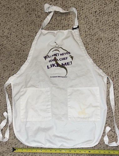 Aladdin Broadway Kids Apron “You Ain’t Never Had A Chef Like Me” Disney