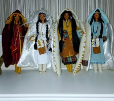 Pocahontas Vintage Barbie Bundle x 4 Restlyled. 