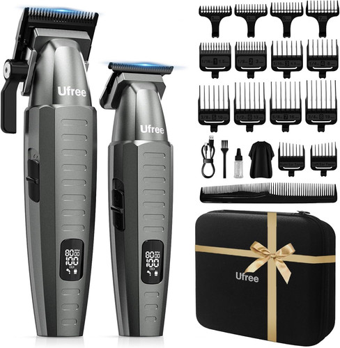 Ufree Professional Hair Clippers for Men with Bag, Mens and Gray