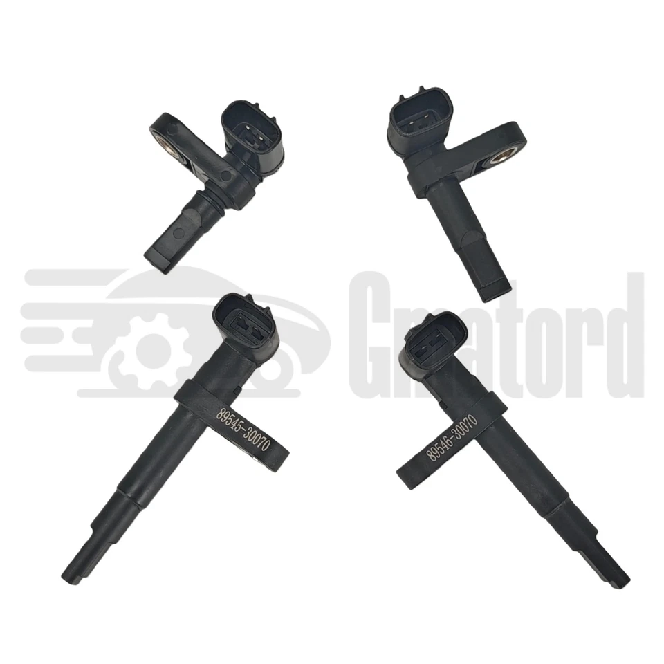 Nuevos sensores de velocidad ABS delanteros y traseros derecho e izquierdo 4 piezas para Lexus IS250 IS350 LS460 Foto 3 de 4