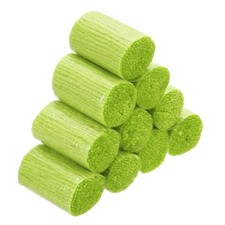 10 Rolls Latch Hook Yarn, Yarn Precut Hook Rugs Yarn, Light Green