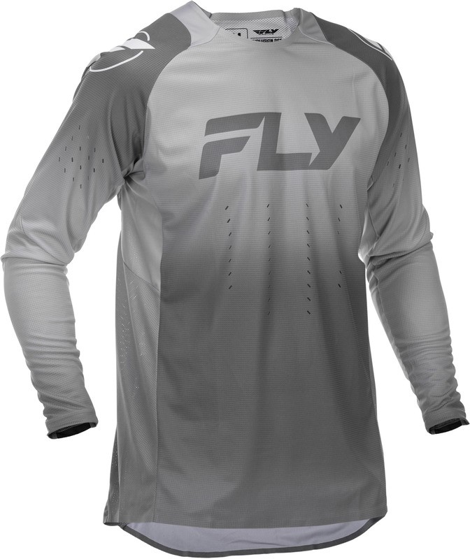 Maillot Fly Racing Evolution DST blanc vêtement de moto tout-terrain pour circuit