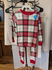 NWT Carter's Family Matching Plaid Christmas Pajama Set 2 Pc Set Size 3T