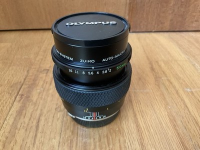 Olympus OM-System F.Zuiko Auto-S lens 50mm f/2.0 -  Excellent Condition