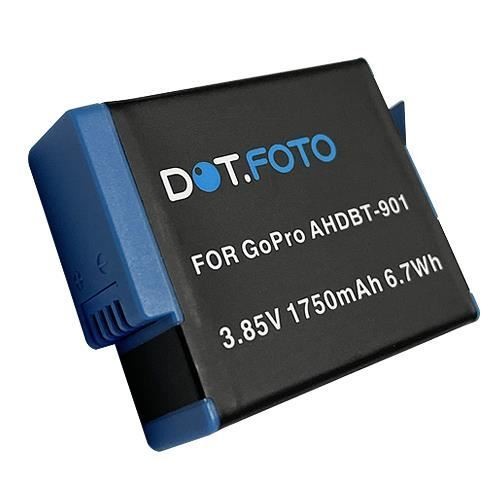 AHDBT-901 3.85v/1750mAh Battery for GoPro Hero 11 Black Hero 10 Hero 9