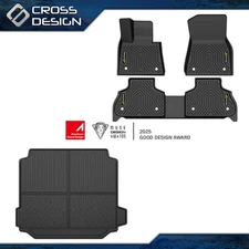 3D Floor Mats Cargo Liner for BMW X5 2019-2024 2025 TPE All Weather Custom Mats