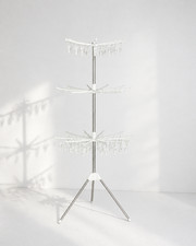Foldable Clothes Drying Rack 3-Tier 360° Rot...