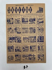 Skyline Drive-In Theatre June July Calendar Coffeyville Movie Poster