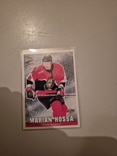 2000-01 Pacific Prism Marian Hossa Checklist #5 Ottawa Senators 