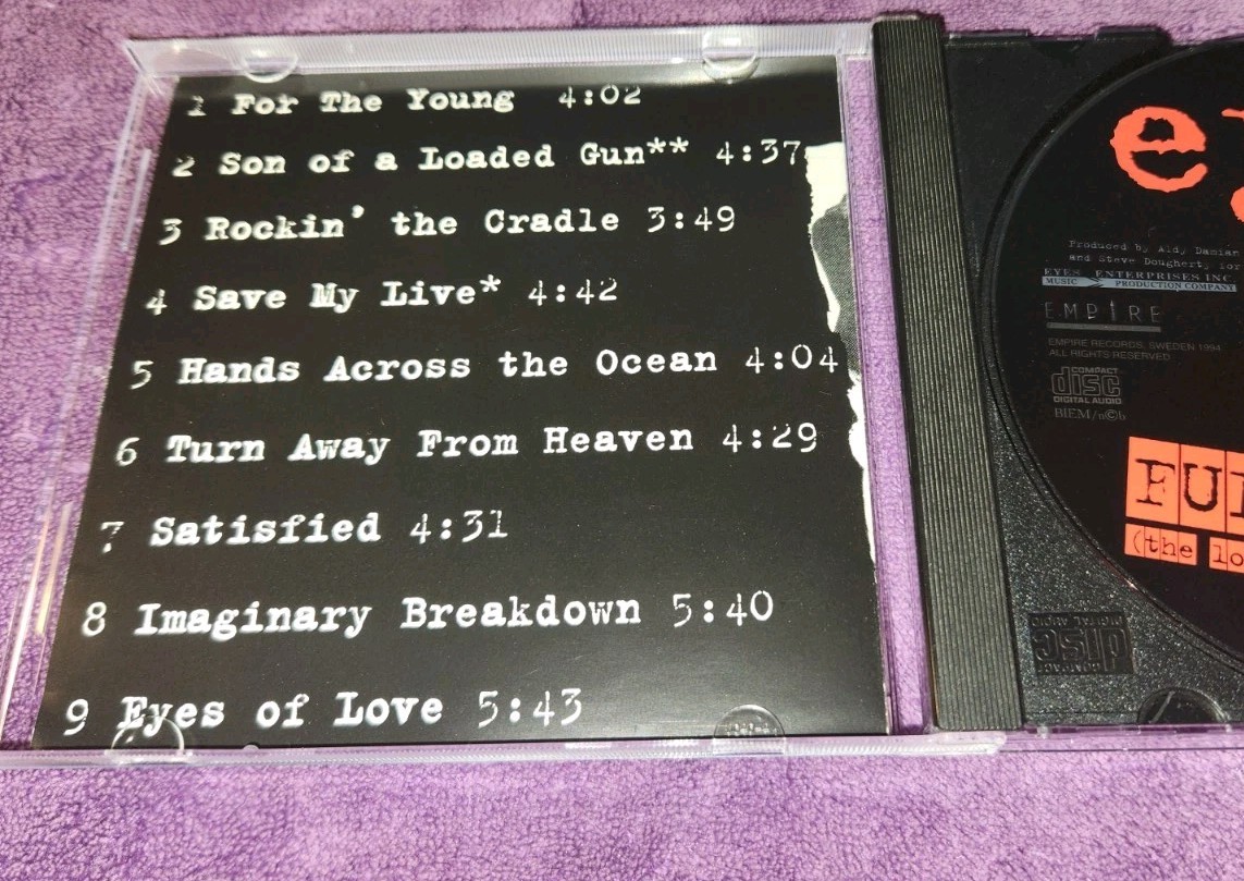 EYES hair metal cd FULL MOON THE LOST STUDIO SESSIONS | eBay