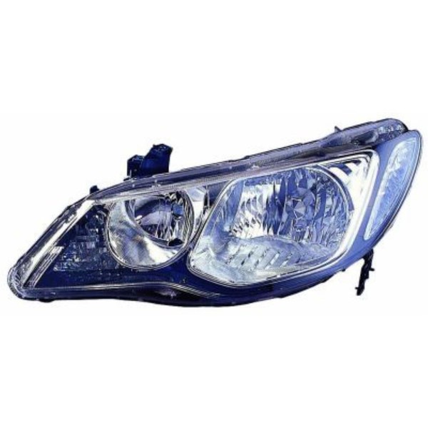 Halogen Scheinwerfer Frontscheinwerfer Links FüR Honda Civic Viii Stufenheck-image