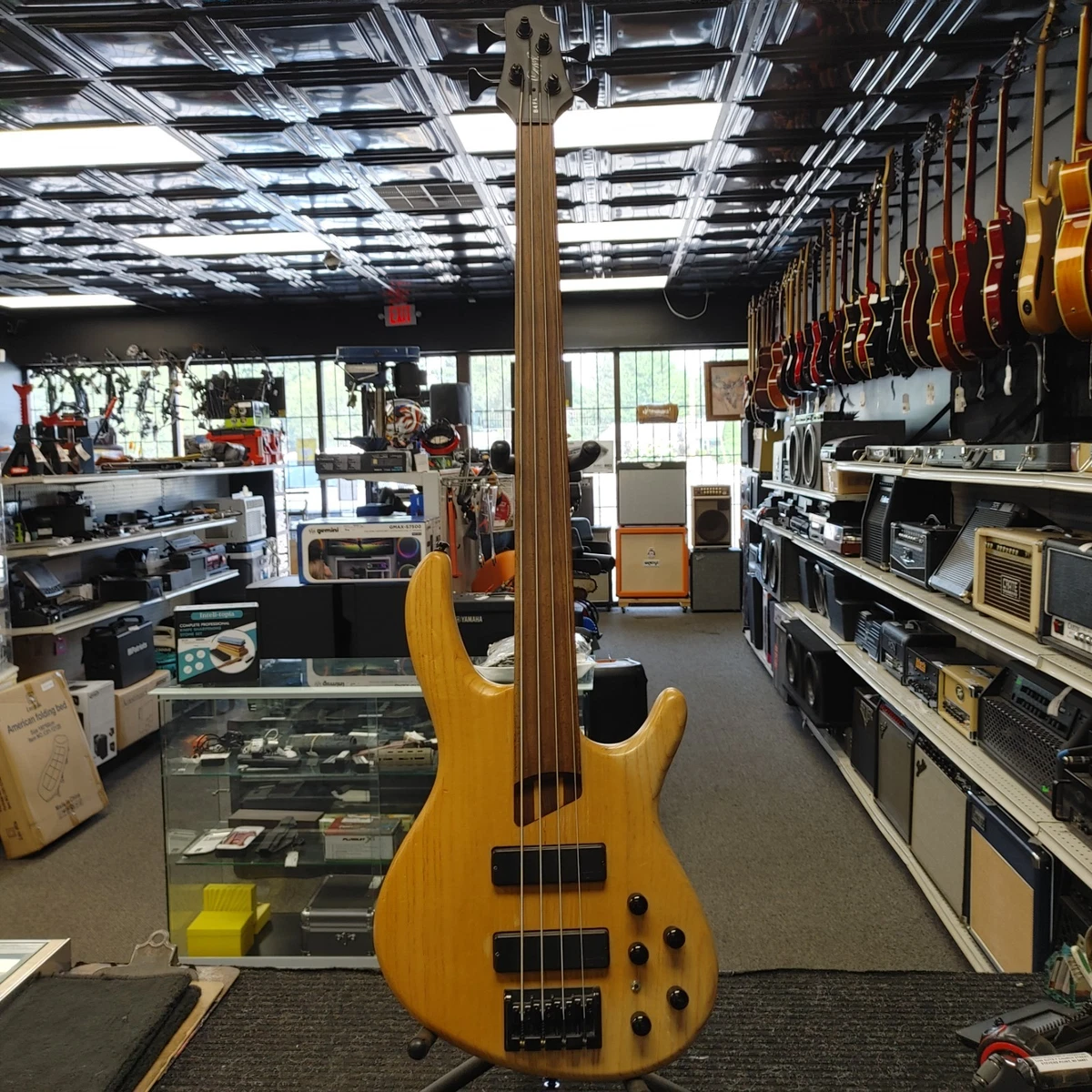 Cort B4FL Plus AS フレットレスベース Cort-B4FL-Plus-AS-Open-Pore-