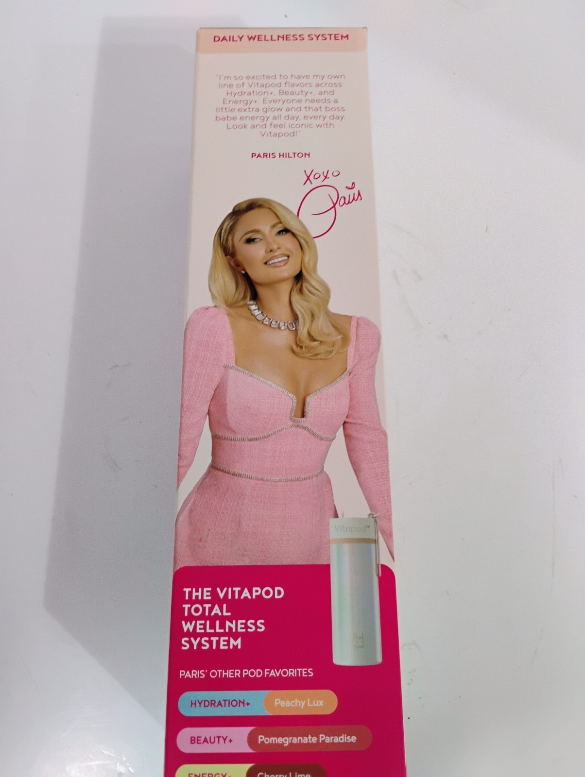 Paris Hilton Champagne Kiss 22oz Vitapod Bottle 6 Pods Elect