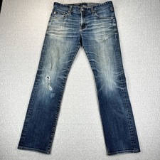 AG Adriano Goldschmied The Matchbox Slim Straight Jeans Mens 33X30