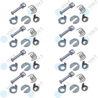 8 X You.S Original Rep. Satz SchließZylinder Vorne Links FüR BMW 3Er E46 - NEU