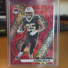 2025 Panini Mosaic Kendre Miller Red Sparkle