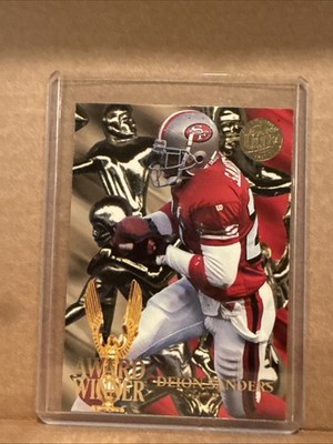 1995 Fleer Ultra - Award Winner Deion Sanders #5 Gold Medallion