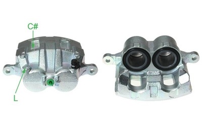 MAPCO Bremssattel 144022 48mm für HYUNDAI Cargo TQ Travel CRDi