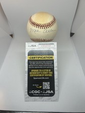 Mel Allen Signed Baseball JSA Certified Autograph Rare Auto