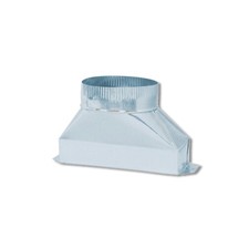 Deflect-O 5 in X 10 in Galvanized Steel Duct DGT 35