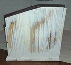 Wooden Jewelry Box Organizer for Women Rustic Style Weathered White — photo 8