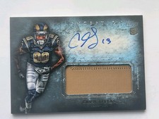 2012 Topps Inception CHRIS GIVENS Rookie Patch Auto Card #AJP-CGI Rams RC RPA. rookie card picture