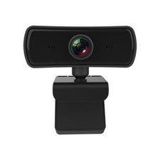 Computer PC Web Camera with Microphone Rotatable Cameras for Live Broadcast