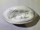 Wilson NFL Multi Signed Autograph Football Unidentified Estate Find No COA