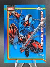 2026 Topps Chrome Marvel SCARLET-SPIDER Blue Refractor /150 #146