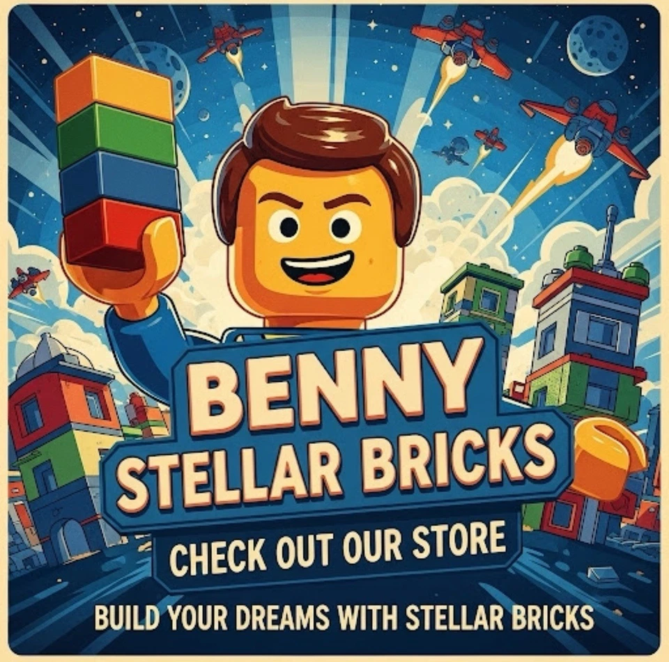 LEGO CLASSIC SPACE $50 Mystery Minifigures Grab Bag - Original & Benny Customs - Image 3 of 3