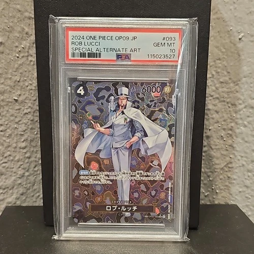 PSA 10  Rob Lucci Op05-093 One Piece Card JP