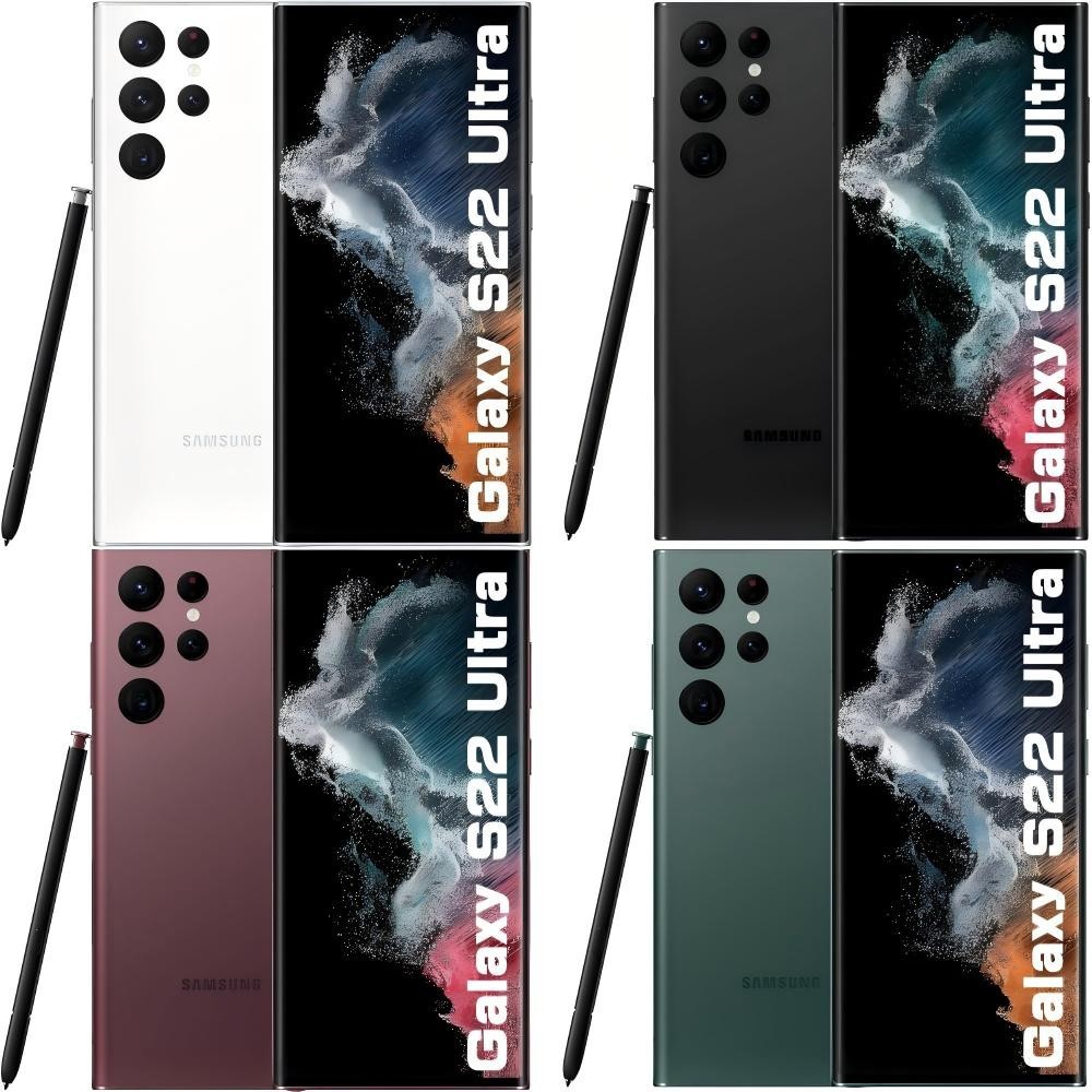 NEW Samsung Galaxy S22 Ultra 5G SM-S908U 128/256/512GB Factory Unlocked CDMA+GSM