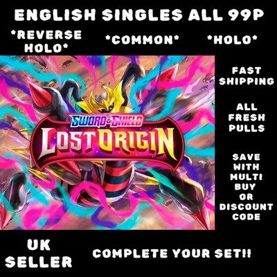Verlorener Ursprung Pokemon /196 - Singles, Holos, Reverse Holos alle 99p