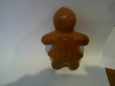 Vintage TUSSY GINGER BREAD COOKIE SENTED DOLL 4'' HIGH 3'' WIDE