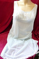 60/70 er* Nylon * Unterkleid * Unterrock * Negligee * hellblau* etwa 42/44