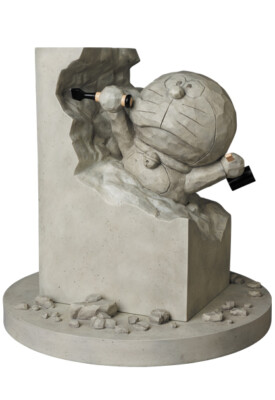 NEU MEDICOM SPIELZEUG Bildhauer Doraemon Statue 50mm Fujiko-Pro Japan Anime B...