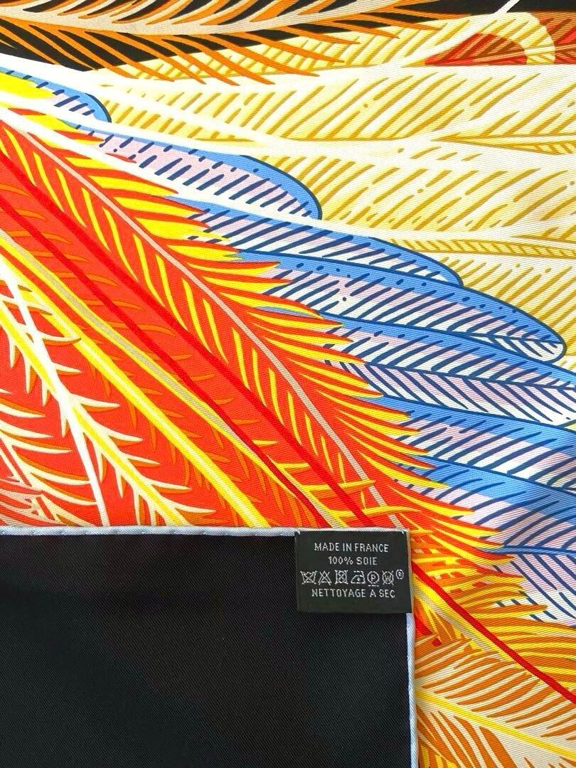 HERMES Carre 140 Silk Shawl Toucans de Paradis by Katie Scott