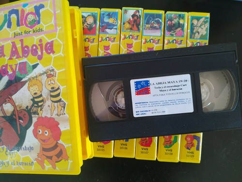 ABEJA MAYA Collection 20 Episodes 1999 - 10 X VHS Tape Spanish - 2T - Picture 5 of 6