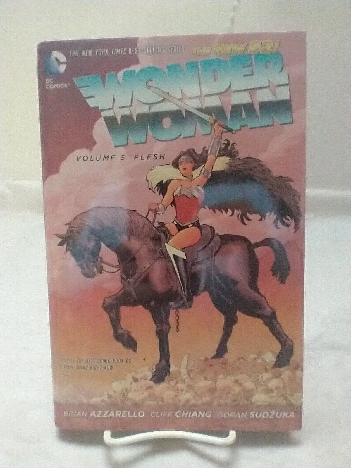 Wonder Woman Volume 5: Flesh (New 52) Hardcover Brian Azzarello DC Comics