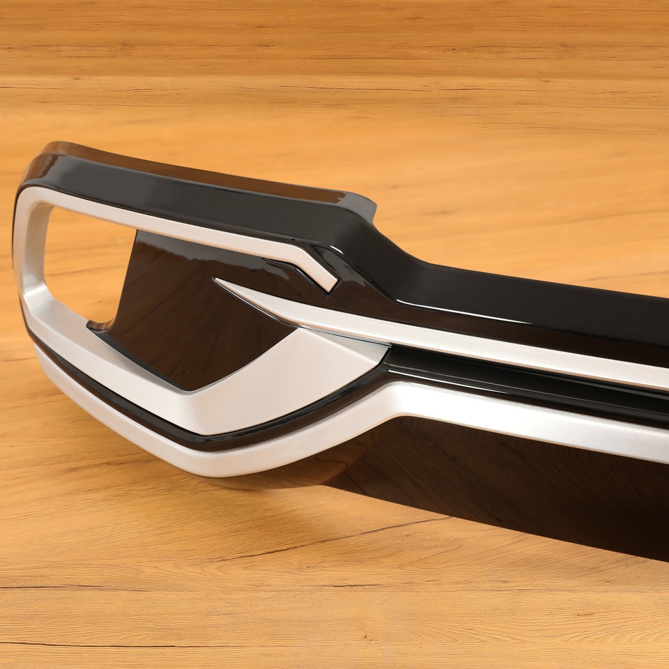 Fits Toyota Highlander 17 18 19 Rear Bumper Lip Diffuser Spoiler Guard ...